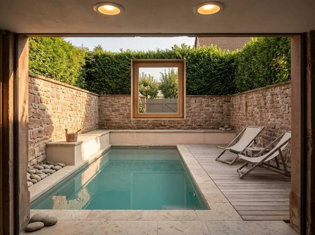 Love room avec piscine privée en Alsace
